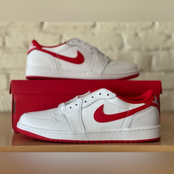 Nike Air Jordan 1 Retro Low OG Shoes University Red CZ0790-161 Men Size 10.5 New main image 6